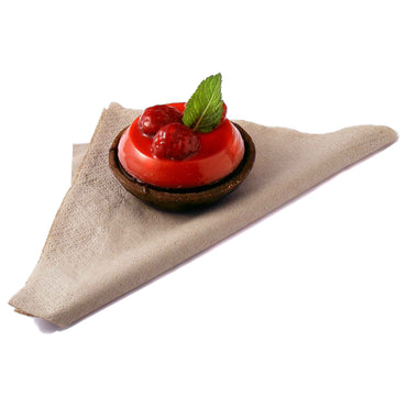 Vegware Compostable 33cm 2-ply Unbleached Napkin - Case of 2000