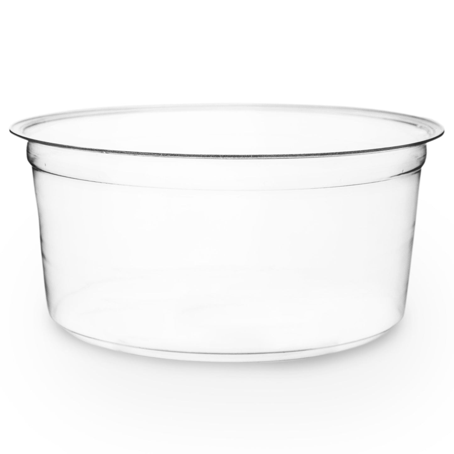 Vegware Compostable 12oz PLA Round Deli Container - Case of 500