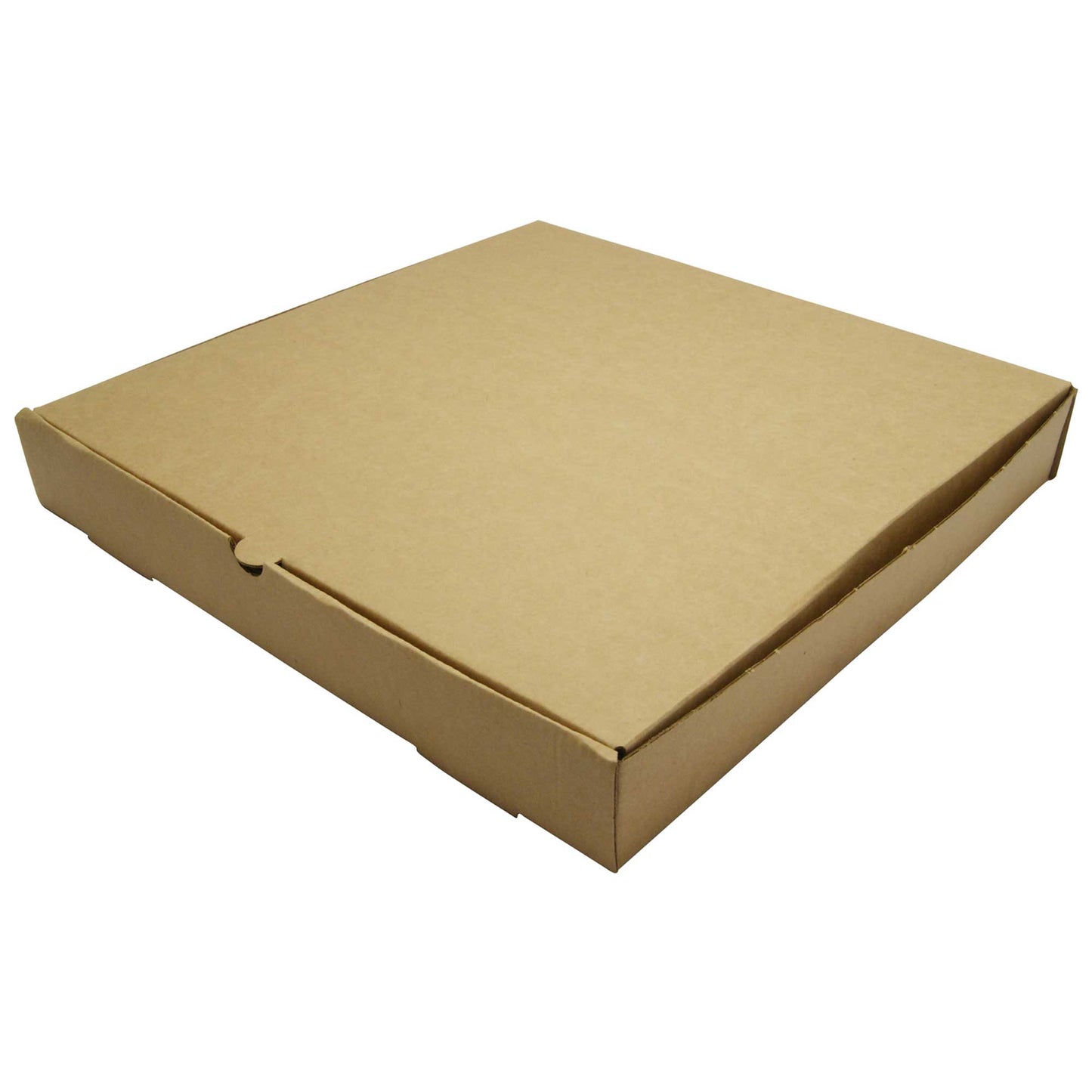 Vegware Compostable 12in Brown Kraft Pizza Box - Case of 100