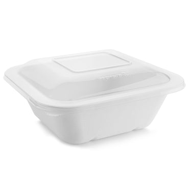 Vegware Compostable Size 4 PLA Gourmet Lid - Case of 600