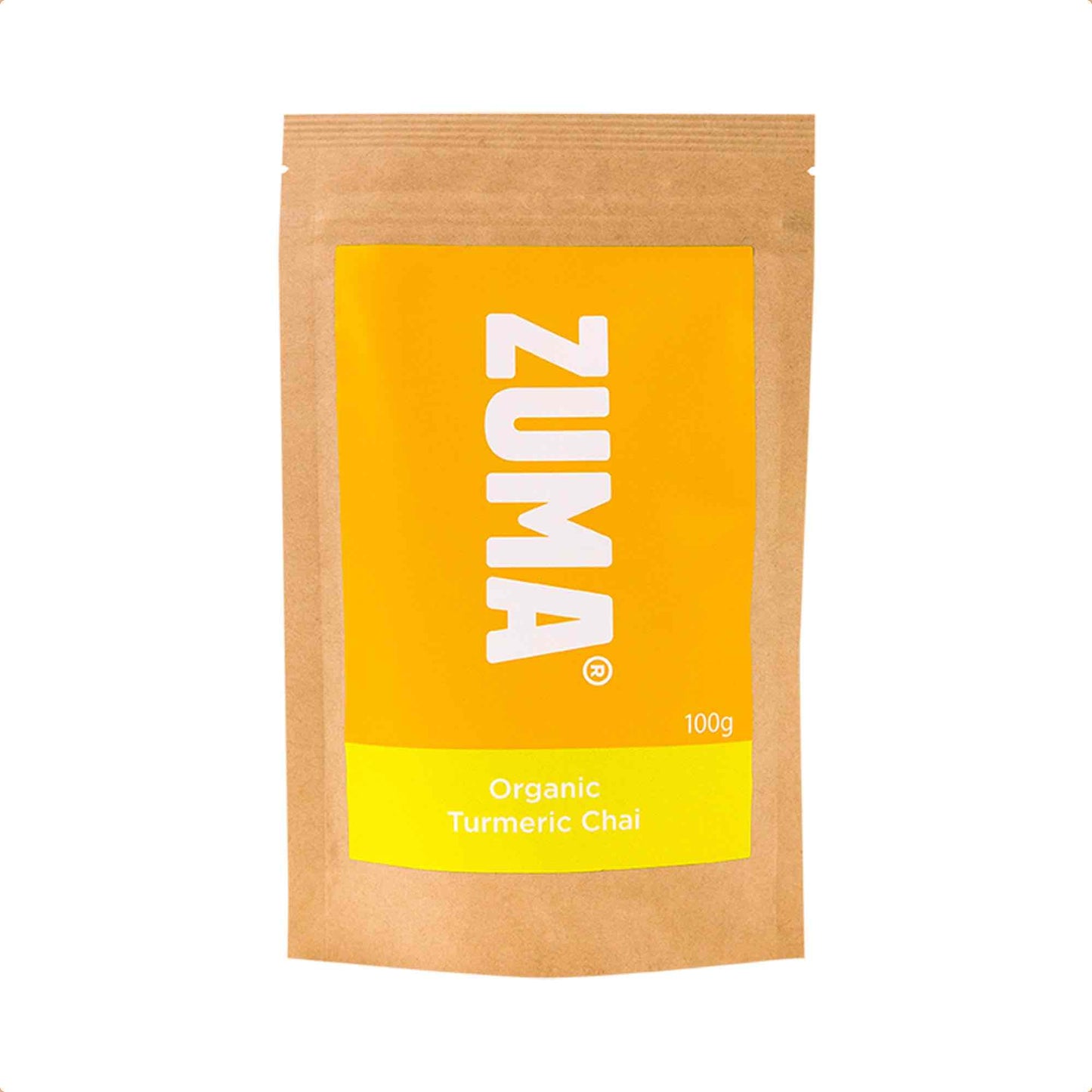 Zuma Organic Turmeric Chai 100g Pouch