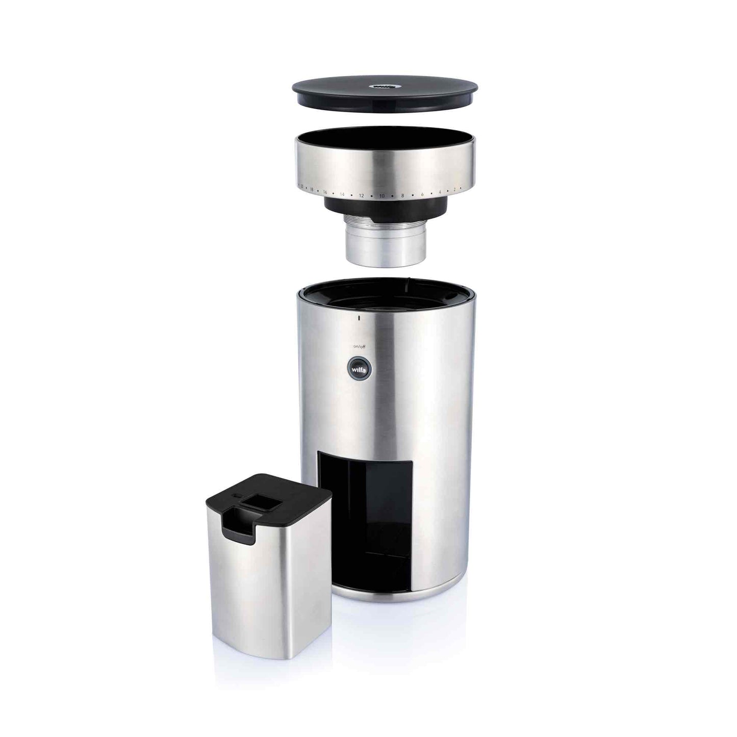 Wilfa Uniform Coffee Grinder - Silver