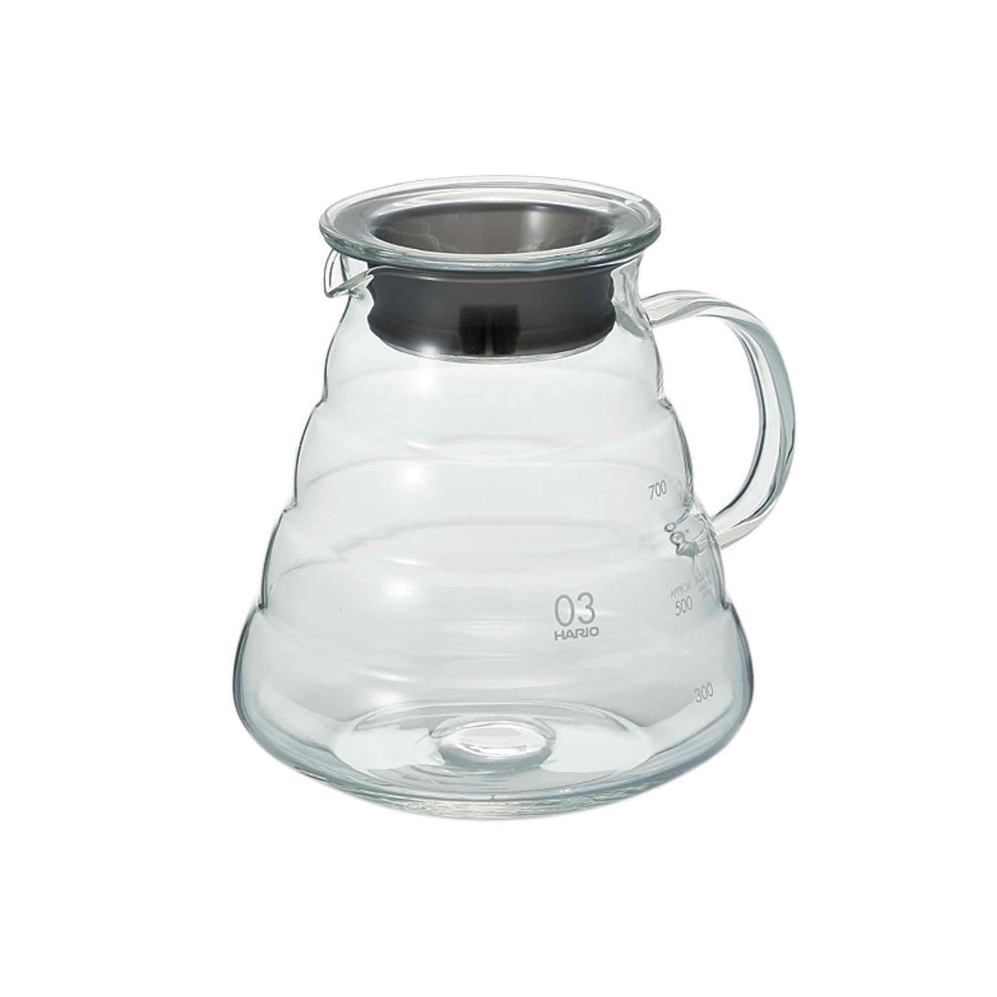 Hario V60 03 Clear Glass Range Server - 800ml