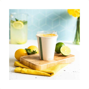 Vegware Plant-Based 16oz Paper Cold Cup, 96-Series - Case of 1000