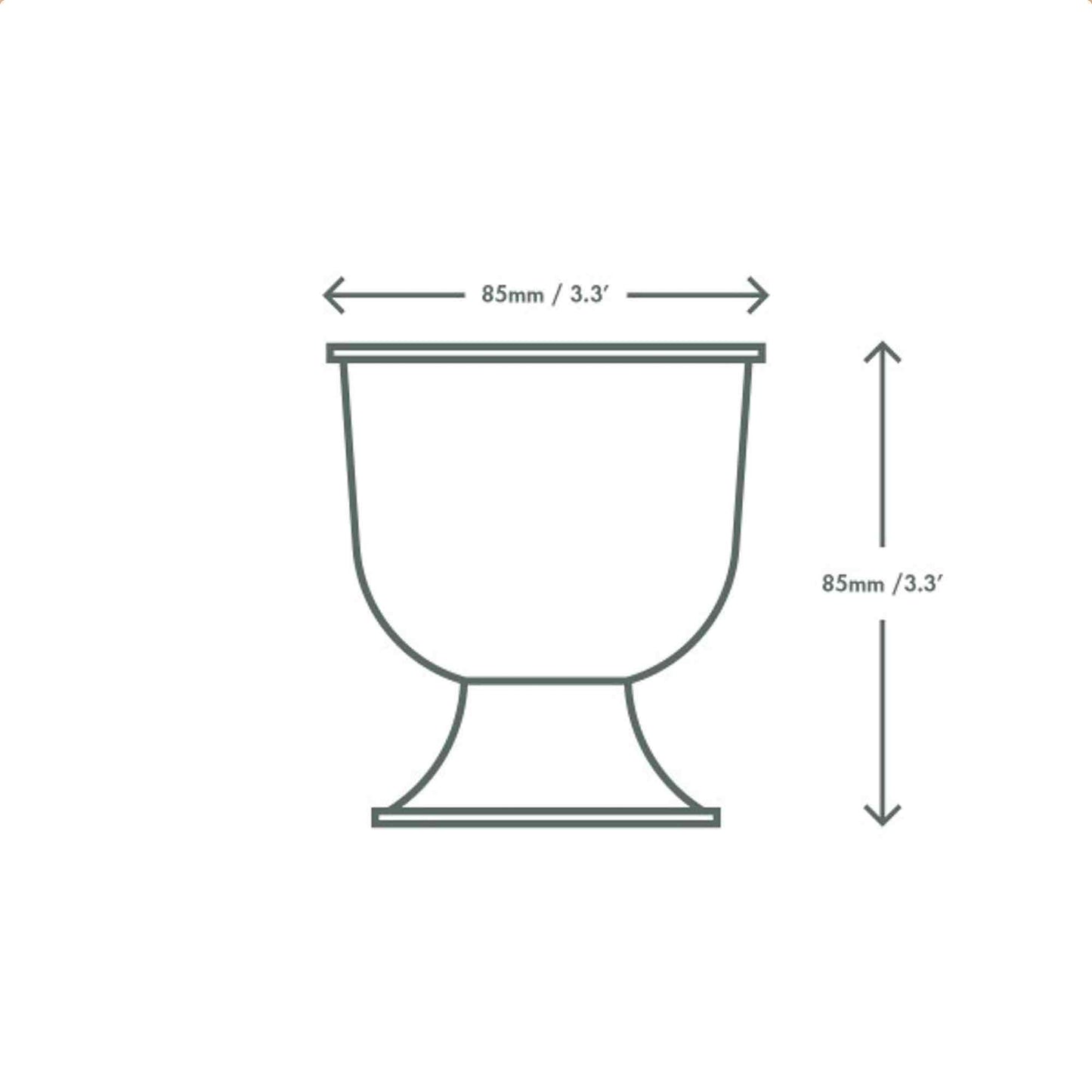 Vegware Plant-Based 175ml PLA Wine Goblet - Case of 400