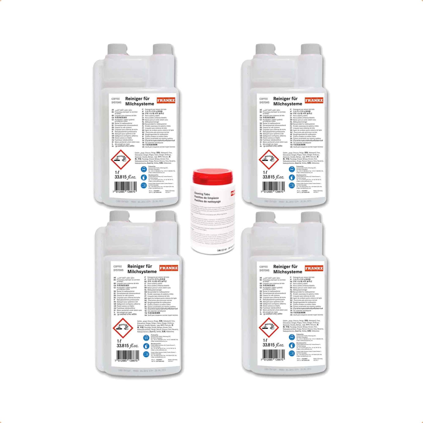 Franke Easy Clean Pack - Quarterly Cleaning Kit - CP4X1