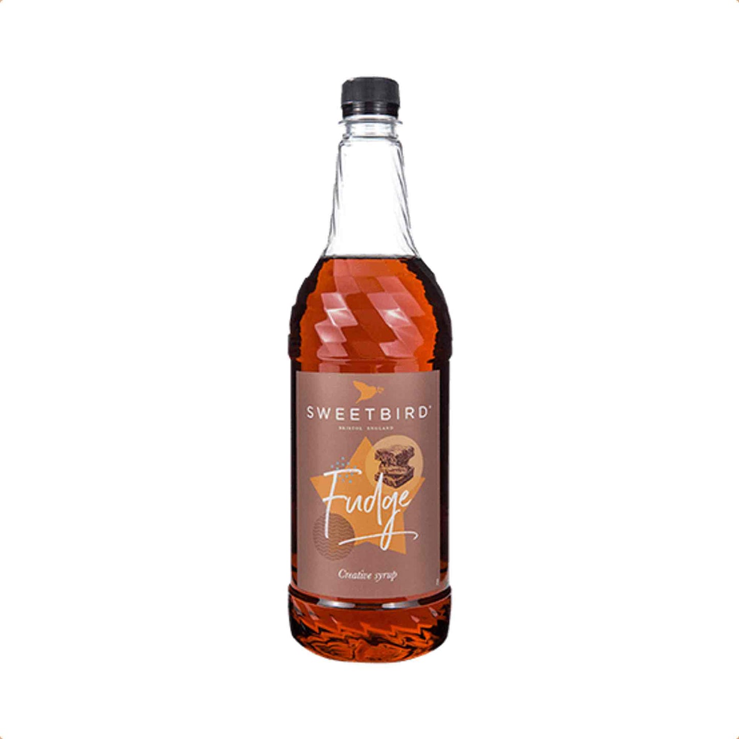 Sweetbird Fudge Coffee Syrup - 1 Litre Bottle