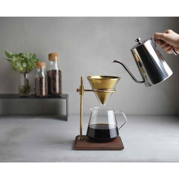 Kinto SCS-S02 Pour Over Brewer Stand Set - 4 Cup