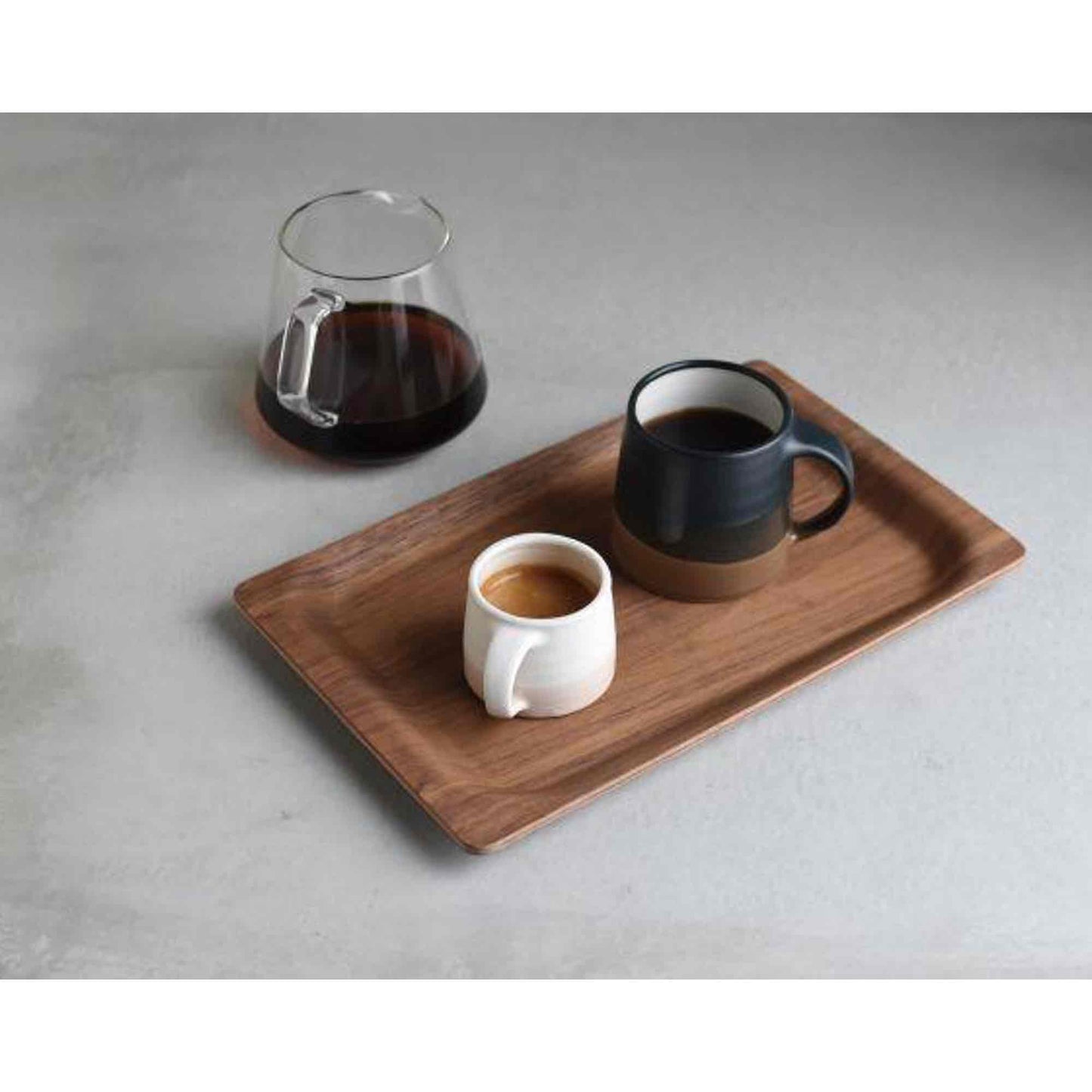 Kinto SCS-S03 Porcelain Coffee Mug - Black x Brown - 11.5oz
