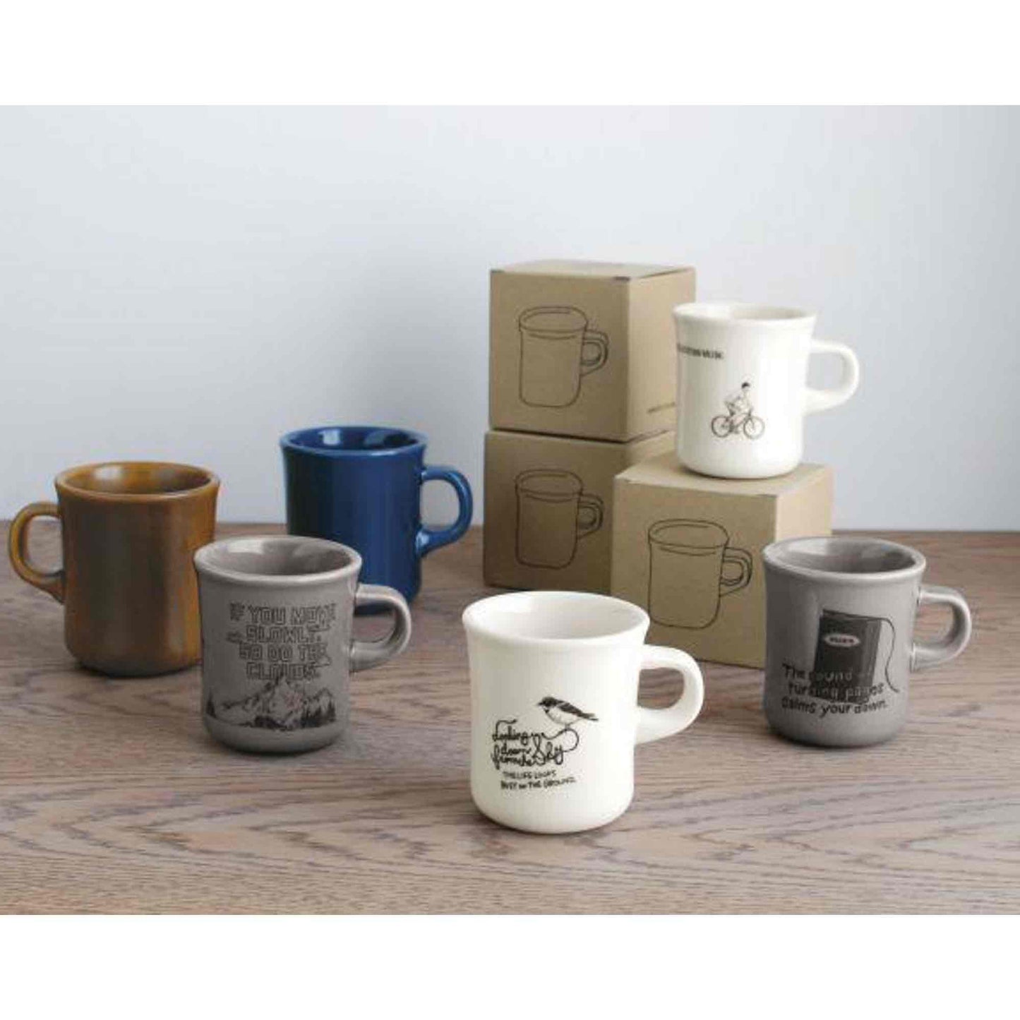 Kinto SCS Brown Porcelain Coffee Mug - 9oz