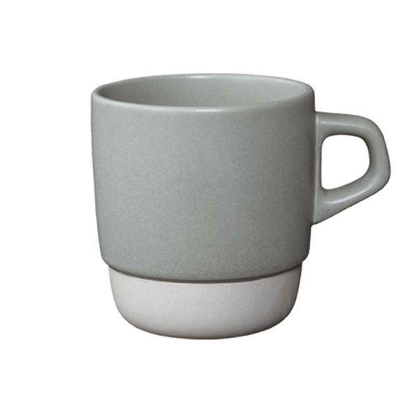 Kinto SCS Porcelain Stacking Coffee Mug - Grey - 320ml