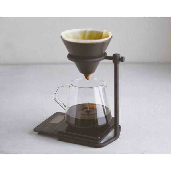 Kinto Pour Over Coffee Brewer Stand Set 2 Cup Black SCS S04