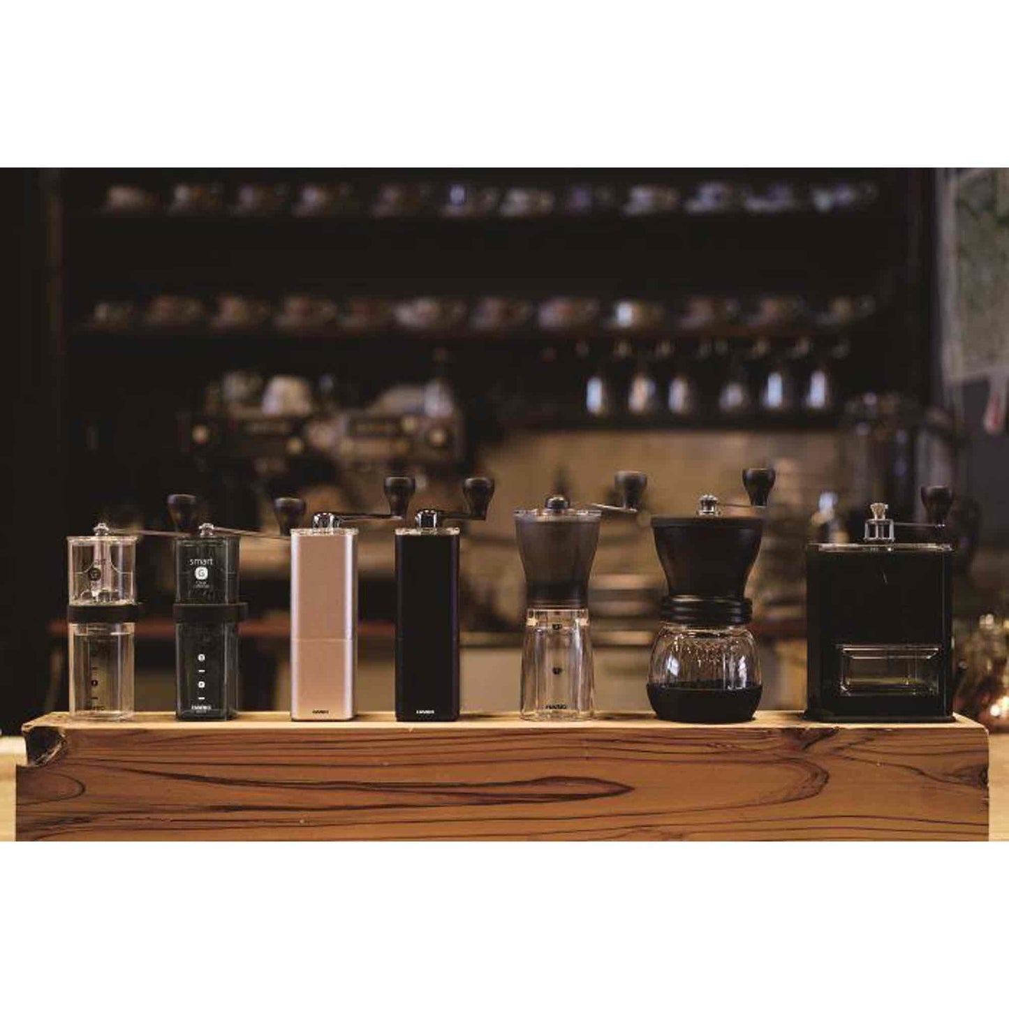 Hario Smart-G Coffee Grinder - Transparent Black