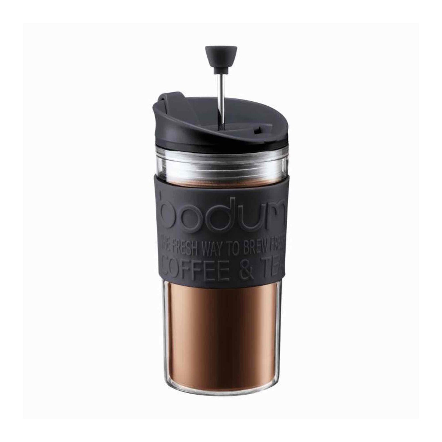Bodum Travel Press Coffee Maker - Transparent - 0.35l - 12oz