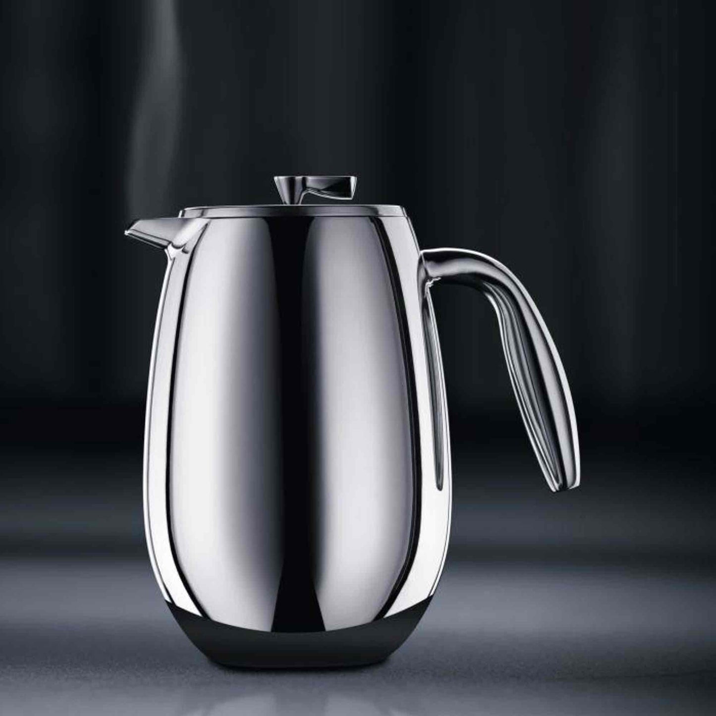 Bodum Colombia Double Wall French Press Coffee Maker 1L - 8 Cup Stainless Steel