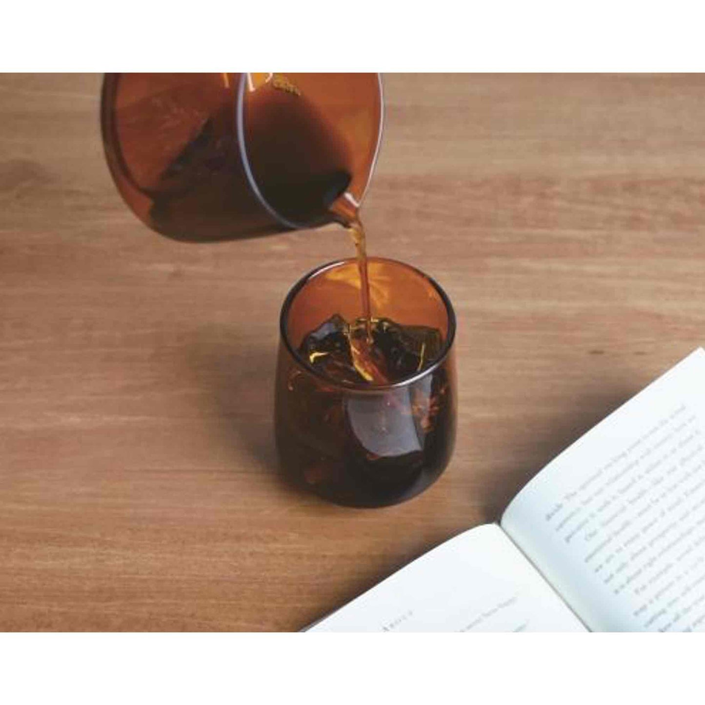 Kinto Sepia Coffee Jug - 300ml - Amber - For 2 Cup Drippers