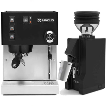 Rancilio Silvia E V6 Home Espresso Machine + Eureka Zero Package