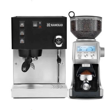 Rancilio Silvia E V6 Home Espresso Machine + Sage Smart Grinder Pro Package
