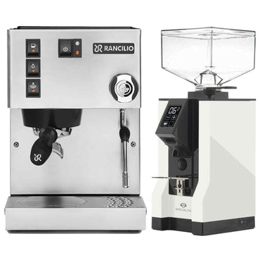Rancilio Silvia E V6 Home Espresso Machine + Eureka Specialita Grinder Package