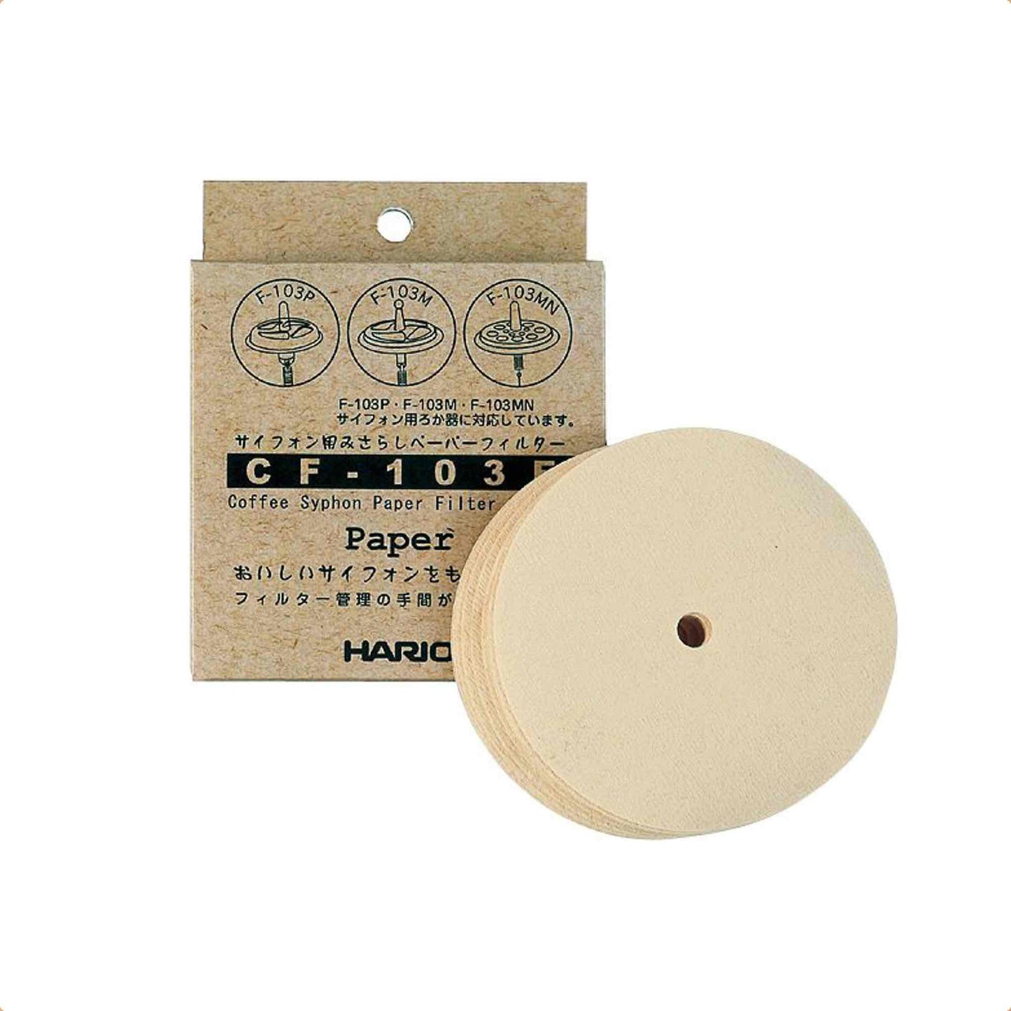 Hario Syphon Filter Papers - Pack of 100