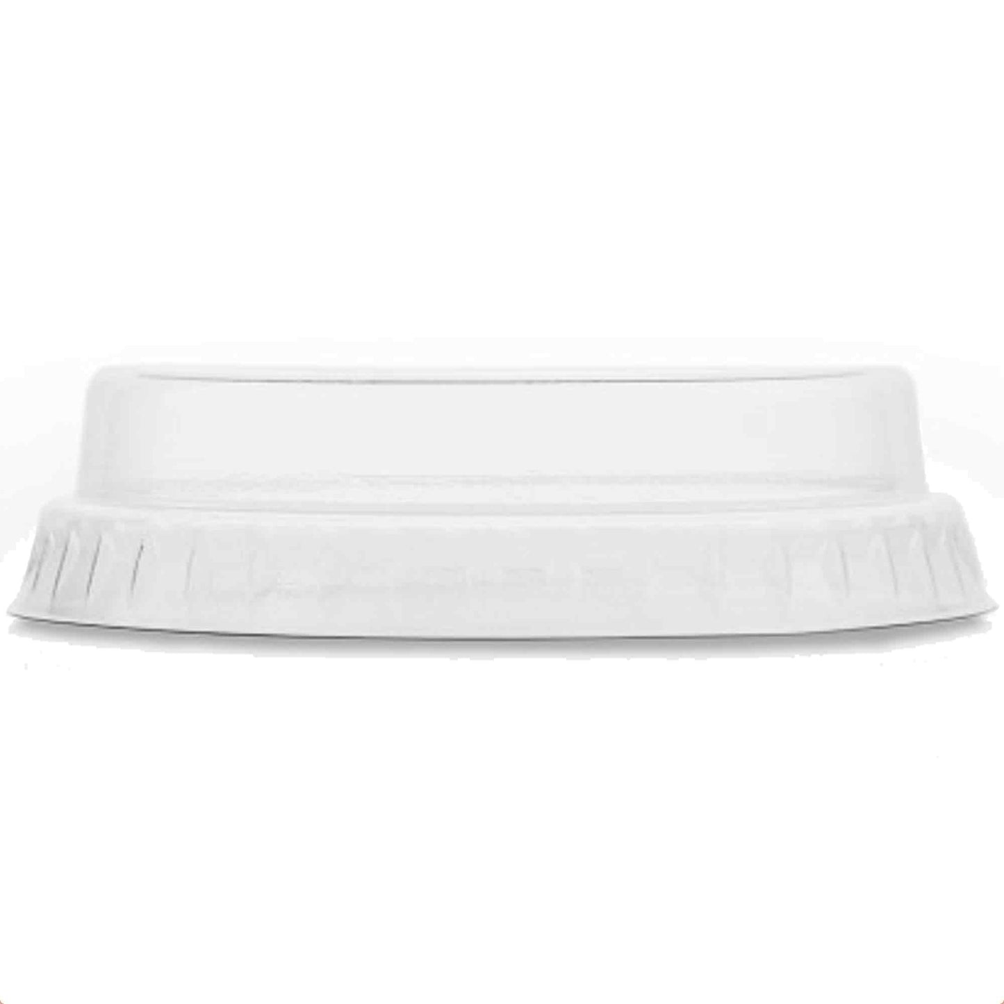 Vegware Plant-Based 76-Series PLA Flat Lid, No Hole - Case of 1000