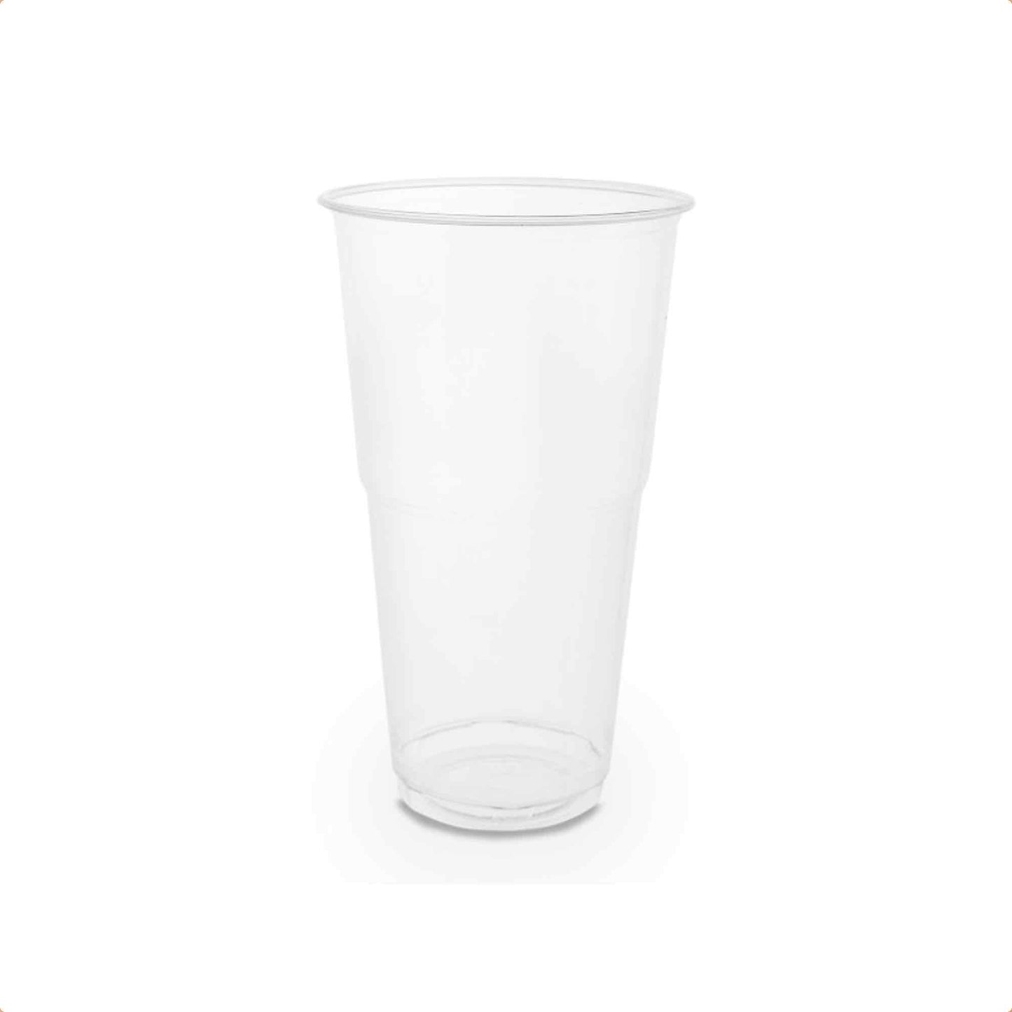 Vegware Plant-Based CE-Marked PLA Pint Cup - Case of 960