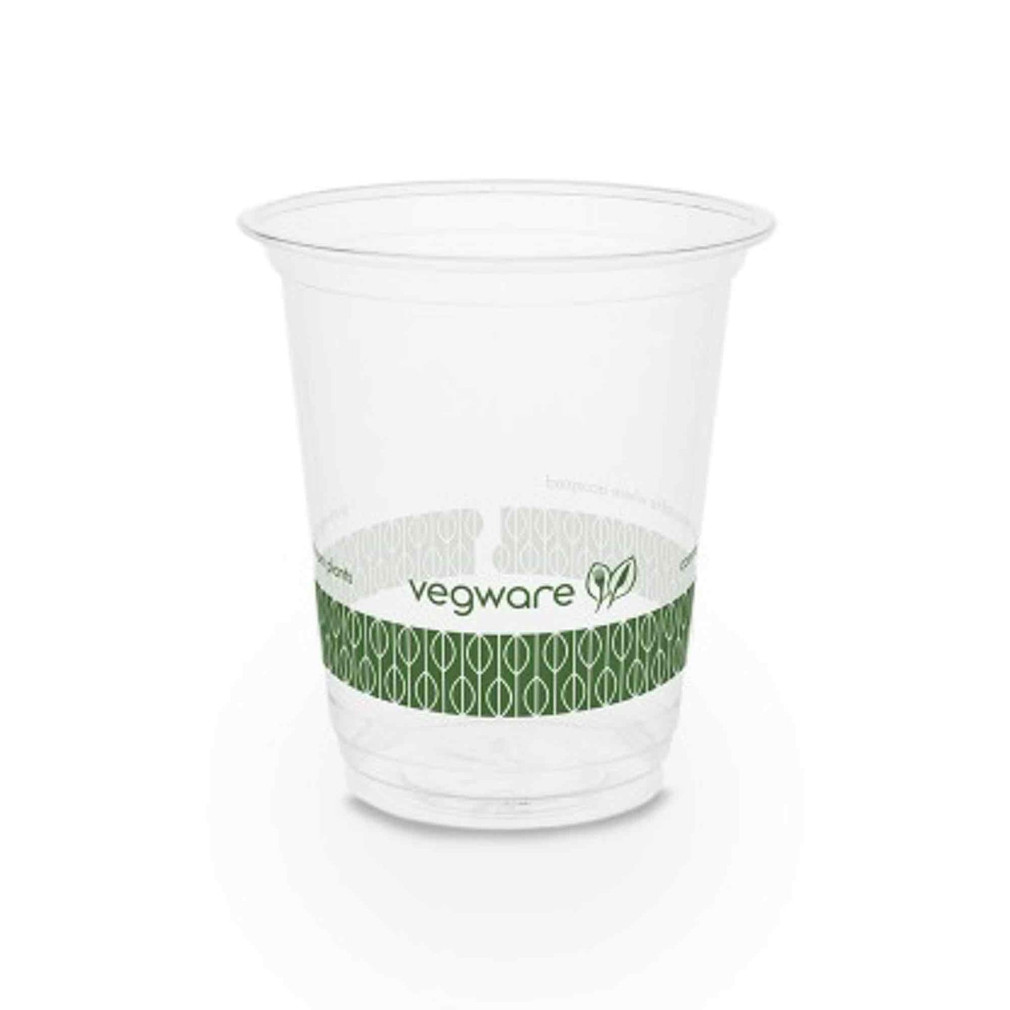 Vegware Plant-Based 7oz PLA Cold Cup, 76-Series - Case of 1000