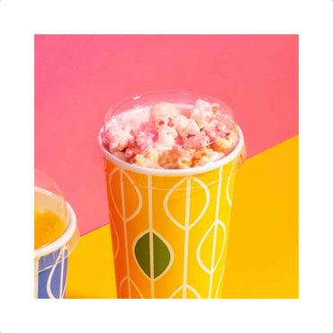 Vegware Plant-Based 76-Series PLA Flat Lid, No Hole - Case of 1000