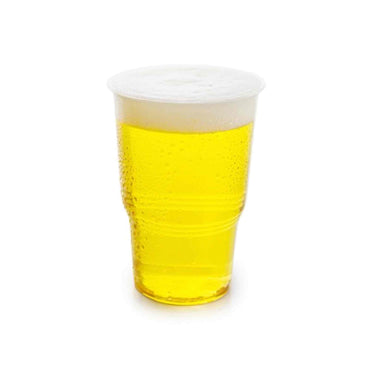 Vegware Plant-Based CE-Marked PLA Half Pint Cup - Case of 2100