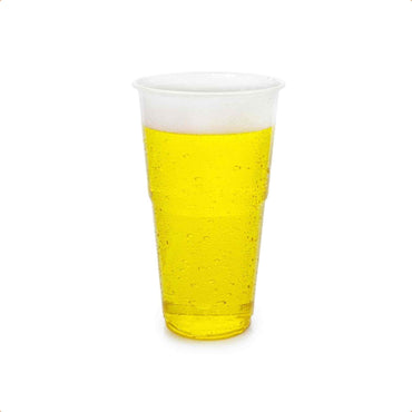 Vegware Plant-Based CE-Marked PLA Pint Cup - Case of 960