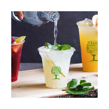 Vegware 10oz / 200Ml CE PLA Cold Cup, 96-Series - Green Tree - Case Of 1000