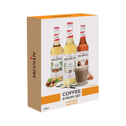Monin Premium Coffee Syrup Gift Set 3x5cl