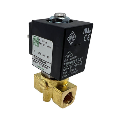 ODE 2-Way Solenoid Valve 230V 1/4 2.5mm – Simonelli