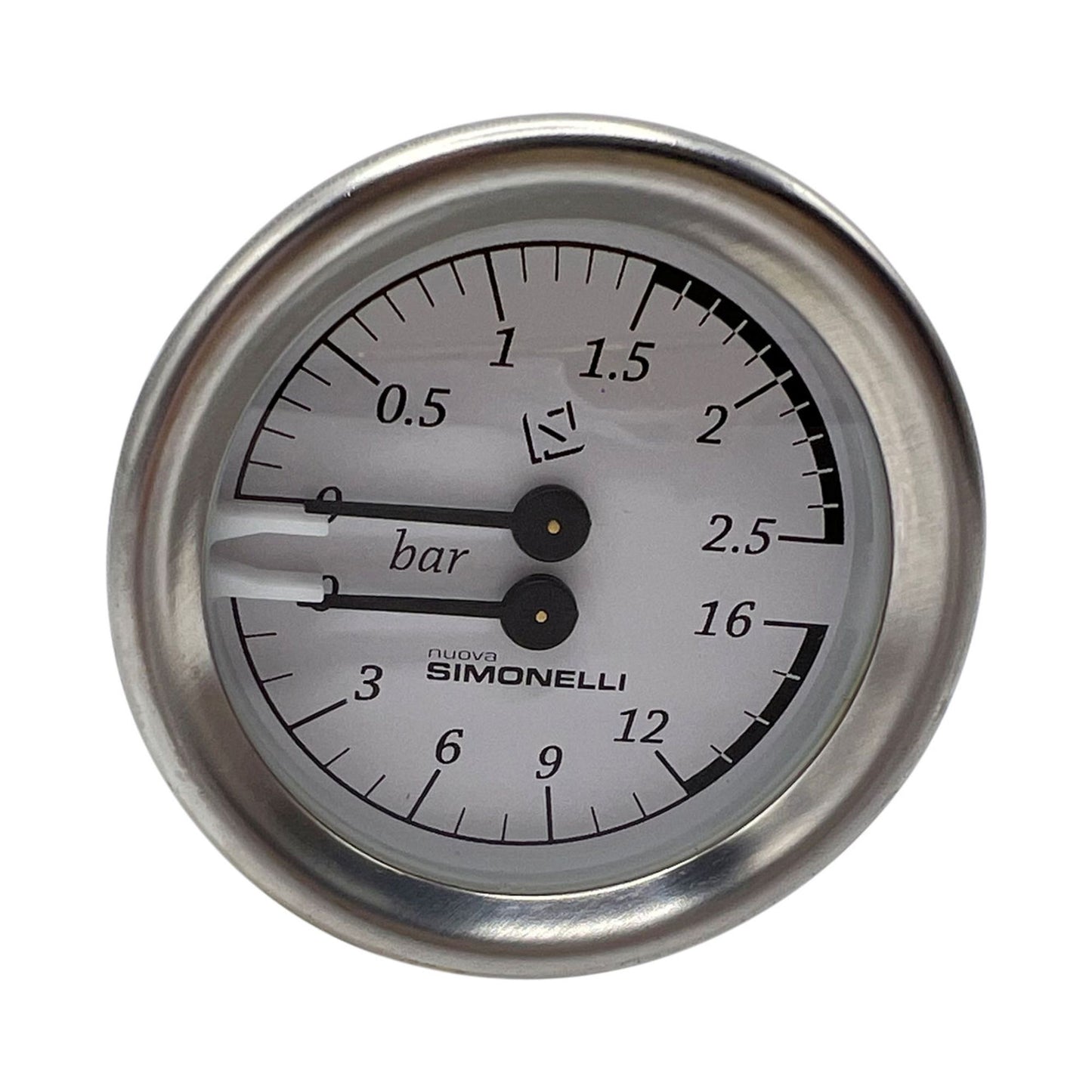 Nuova Simonelli Dual Pressure Gauge 60mm - Original Replacement