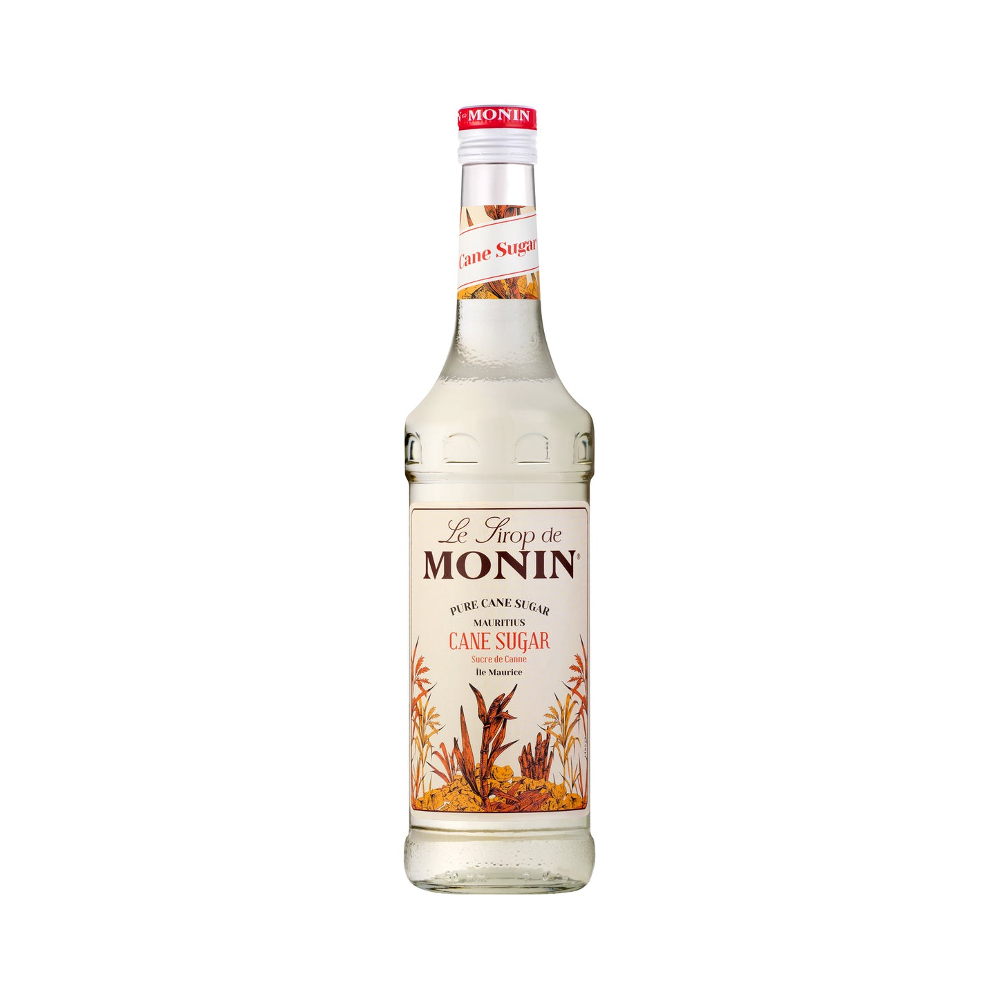 Monin Premium Pure Cane Sugar Syrup 700ml Glass Bottle