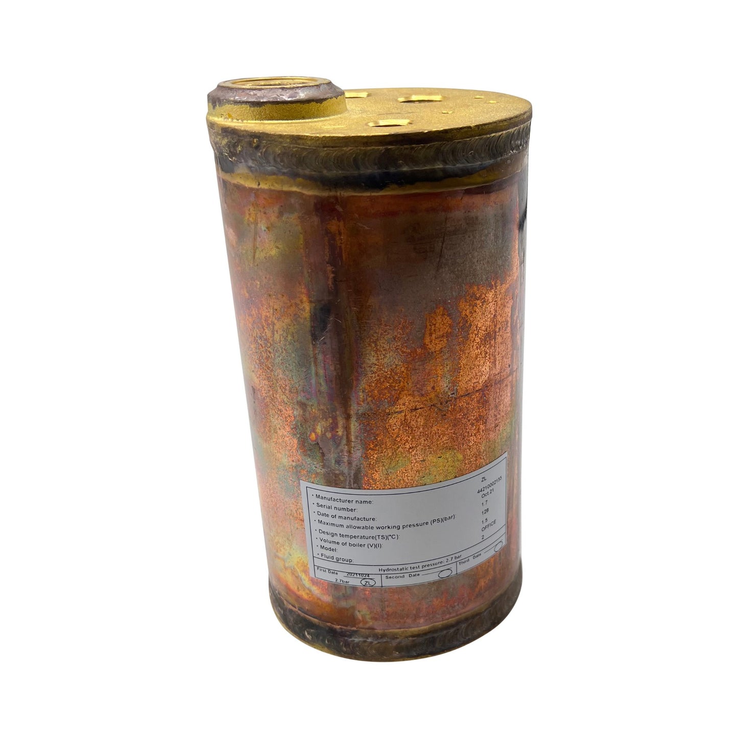 Crem Office Leva 1 Group 1.5 Litre Boiler - Original Replacement Part