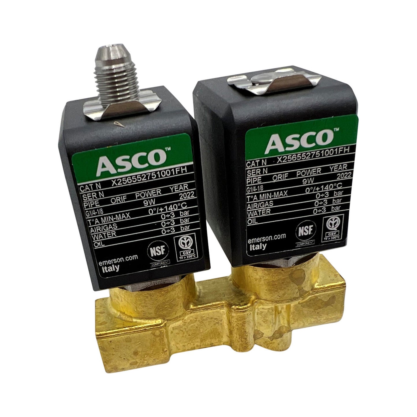 ASCO 2/3-Way Solenoid Valve 230V 1/4" 9W – Simonelli / Victoria Arduino