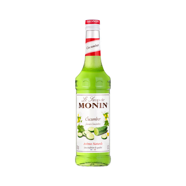 Monin Premium Cucumber Syrup 700ml Glass Bottle