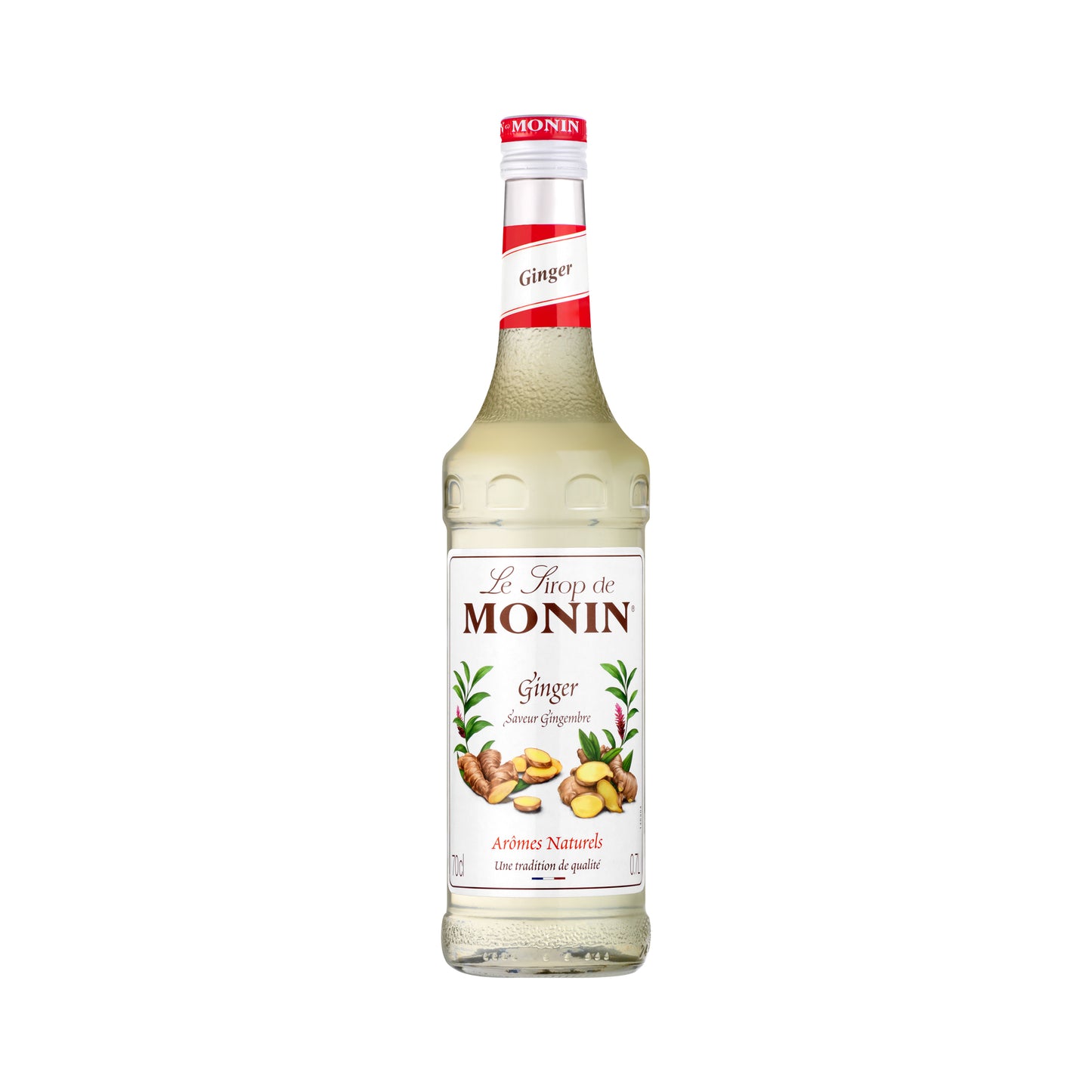 Monin Premium Ginger Syrup 700ml Glass Bottle