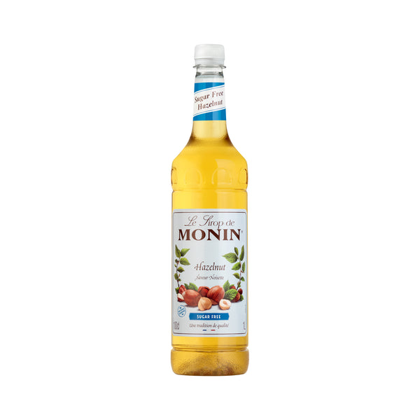 Monin Premium Hazelnut Sugar Free Syrup 1L