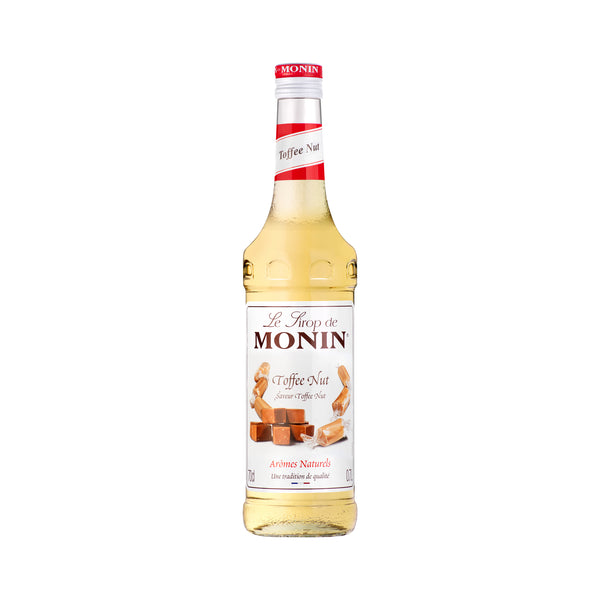 Monin Premium Toffee Nut Syrup 700ml Glass Bottle