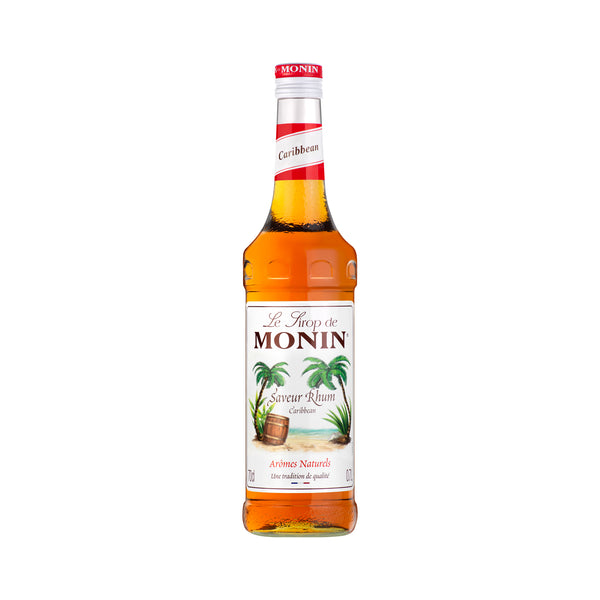 Monin Premium Caribbean Syrup 700ml Glass Bottle