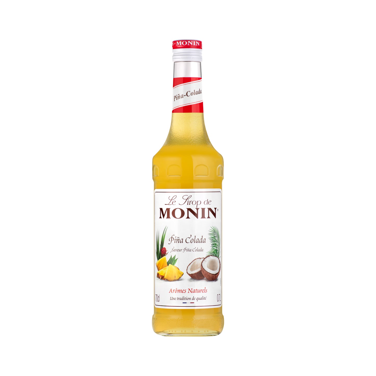 Monin Premium Pina Colada Syrup 700ml Glass Bottle