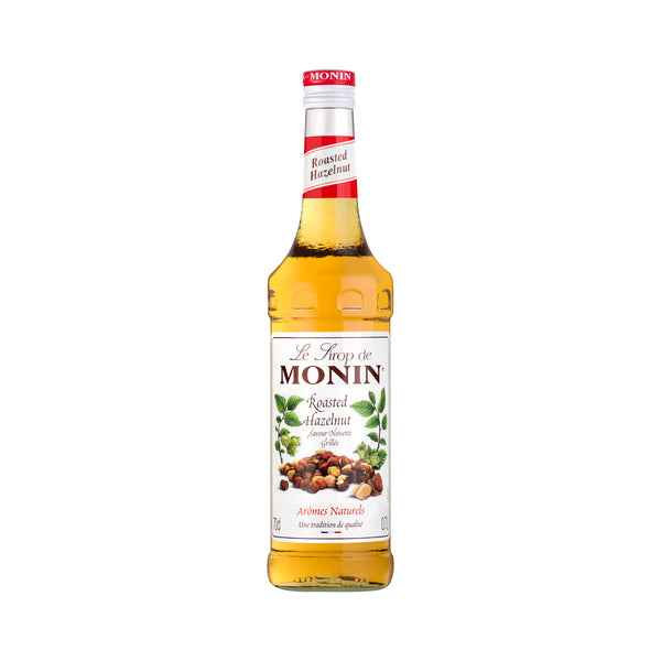 Monin Premium Roasted Hazelnut Syrup 700ml Glass Bottle