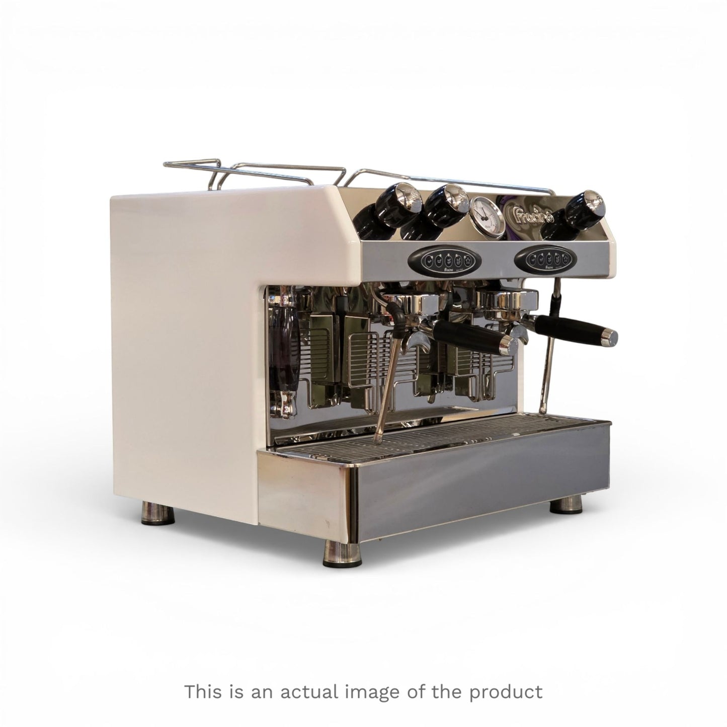 Fracino Bambino Luxury Commercial 2 Group Espresso Machine - White (Refurbished)
