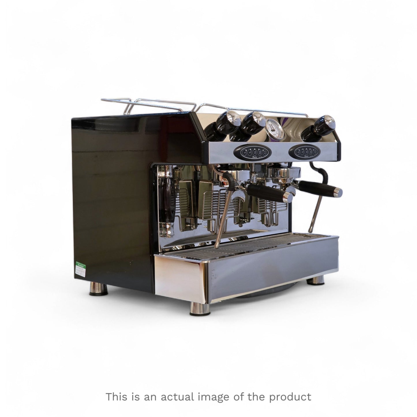 Fracino Bambino Luxury Commercial 2 Group Espresso Machine - Black (Refurbished)