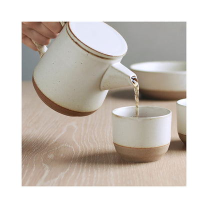 Kinto CLK-151 Cup 180ml - Porcelain Tea Cup with Yo-Hen Glaze