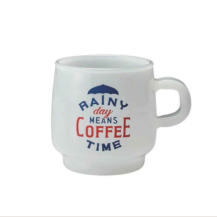 Kinto SCS Sign Painted Porcelain Stacking Coffee Mug