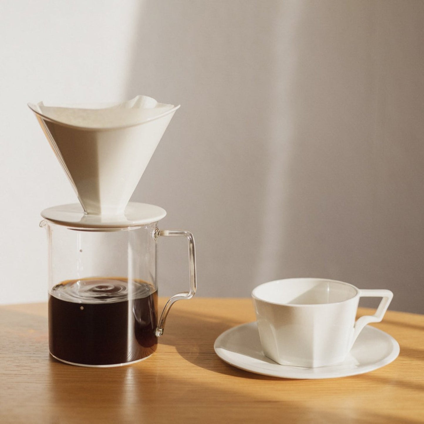 Kinto OCT Brewer 4 Cups - White