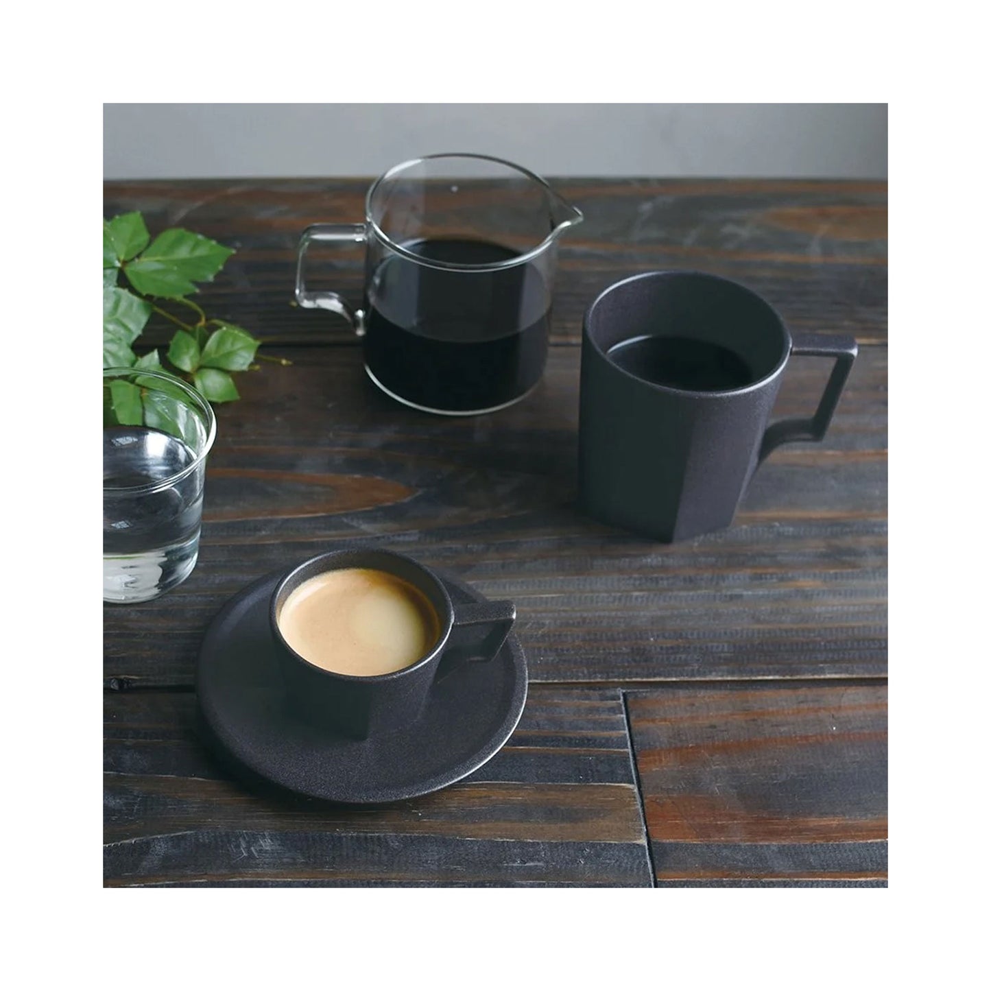 Kinto OCT Mug 300ml - Porcelain Mug with Elegant Octagonal Design
